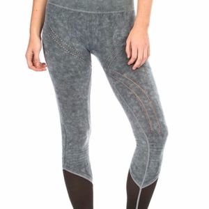 Blanc Noir Excel Leggings - Grey Wash/Black